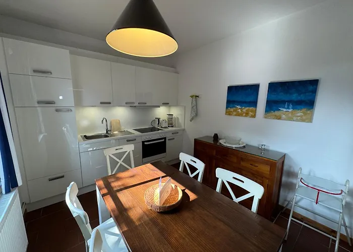 Lejlighed Haus Sirilund Kombuese - Friesische Gemuetlichkeit